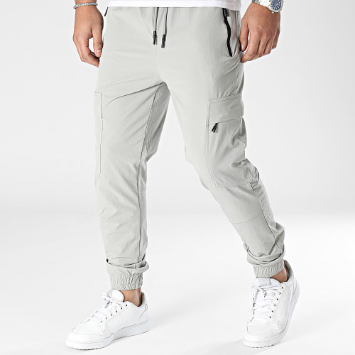 Pantalon Cargo Gris
