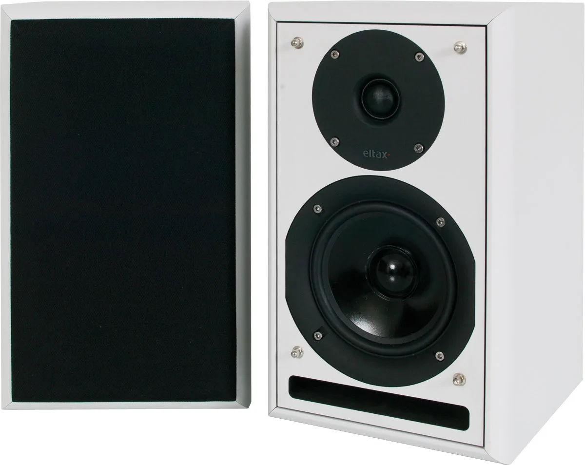 Eltax Monitor III BT Phono Blanc Enceintes sans fil hi-fi