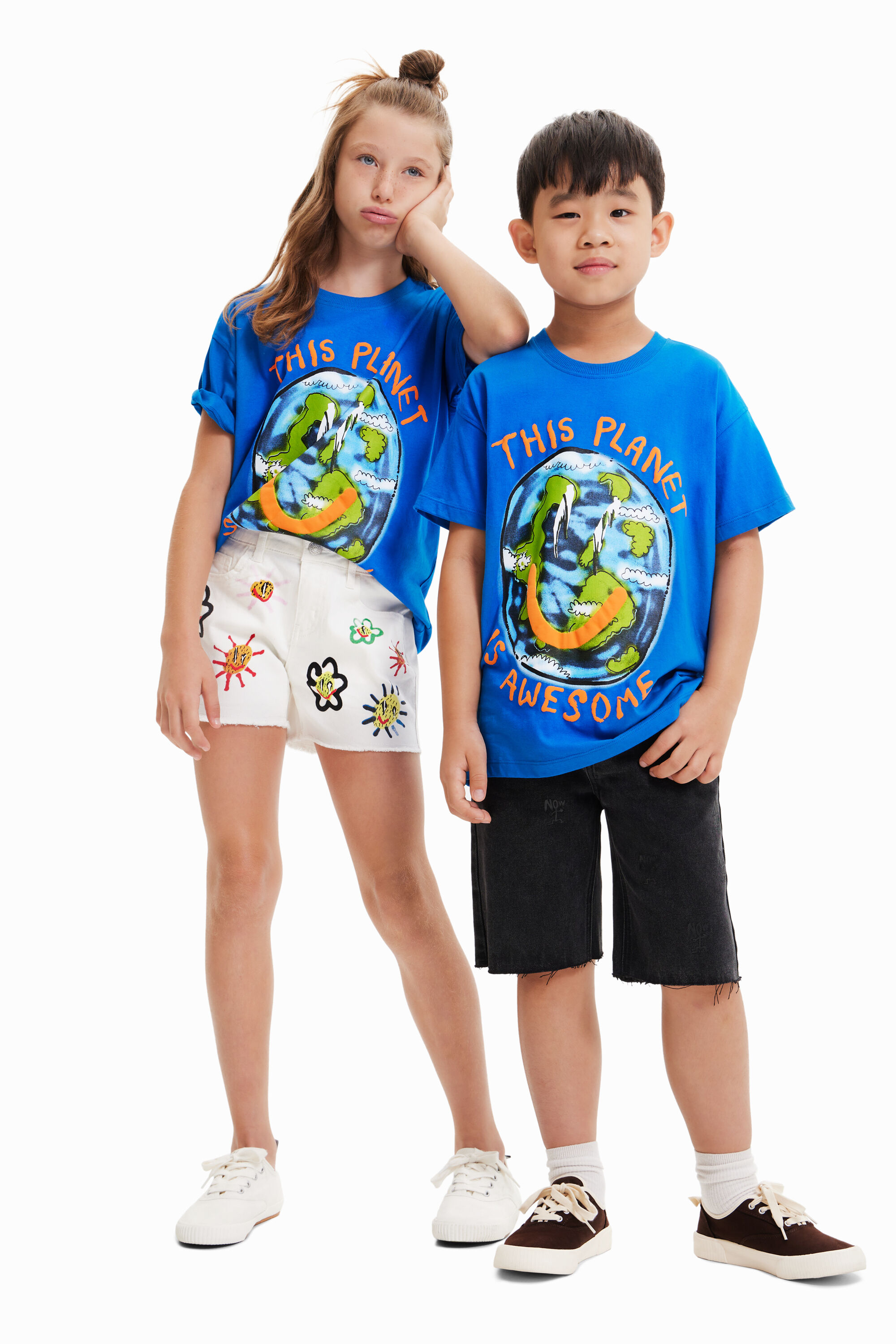 T-shirt oversize Planet