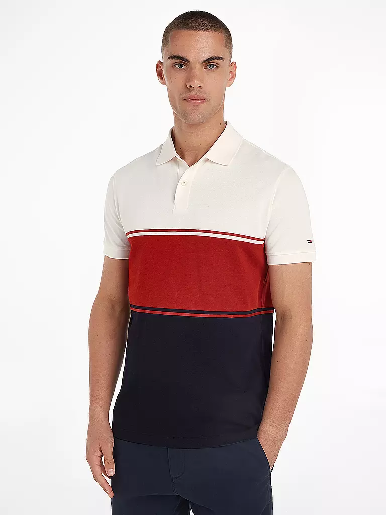 TOMMY HILFIGER Poloshirt  rot