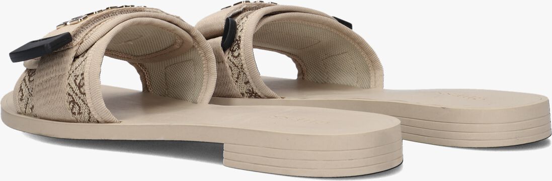 GUESS beige guess slippers elyze