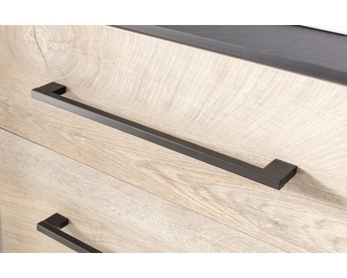 Wastafelmeubel FACKELMANN Oxford BxHxD 60 x 50,9 cm x 48,8 cm Frontkleur natuurlijk eiken 83317