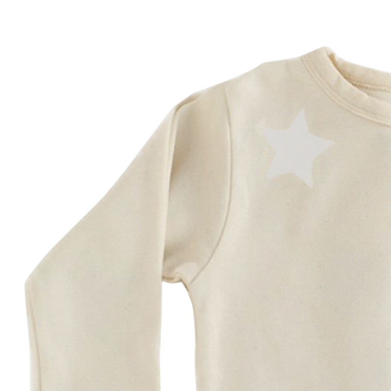 Pyjama Sternen Grau