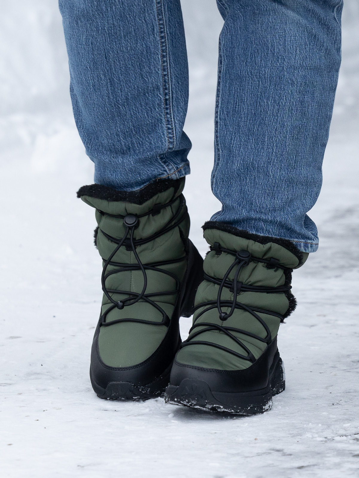 Noodles - Snowrunner Green - Trapes Sko