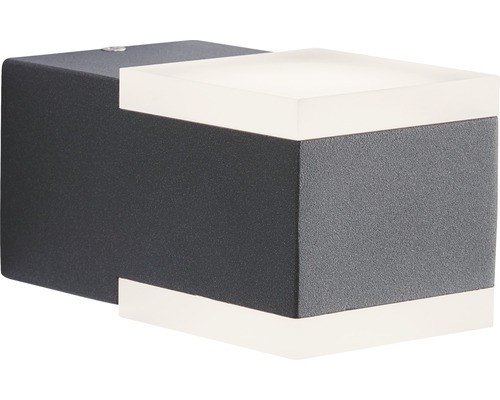 AEG LED buitenwandlamp 2x3W 222 lm 3000K antraciet/wit