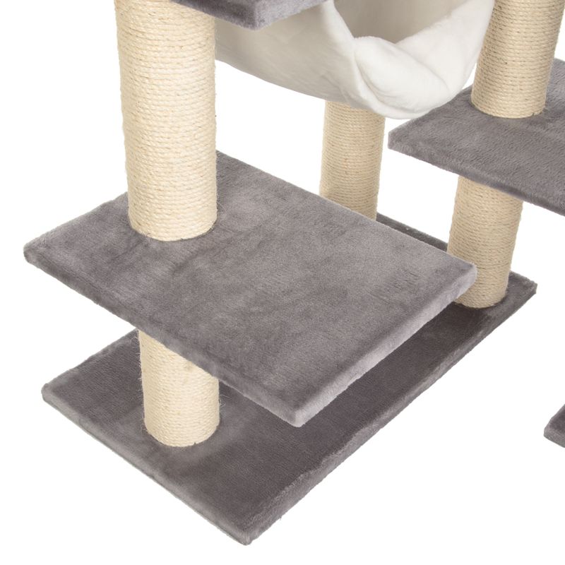 Arbre à chat Maison en pain d'épices XXL