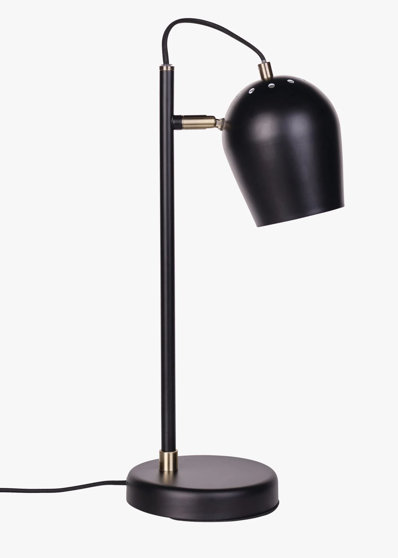 Bordlampe svart - 16x23,6x49,6 cm