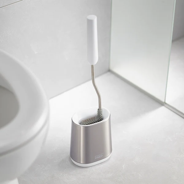 Brosse pour toilettes avec support inox flex Joseph Joseph