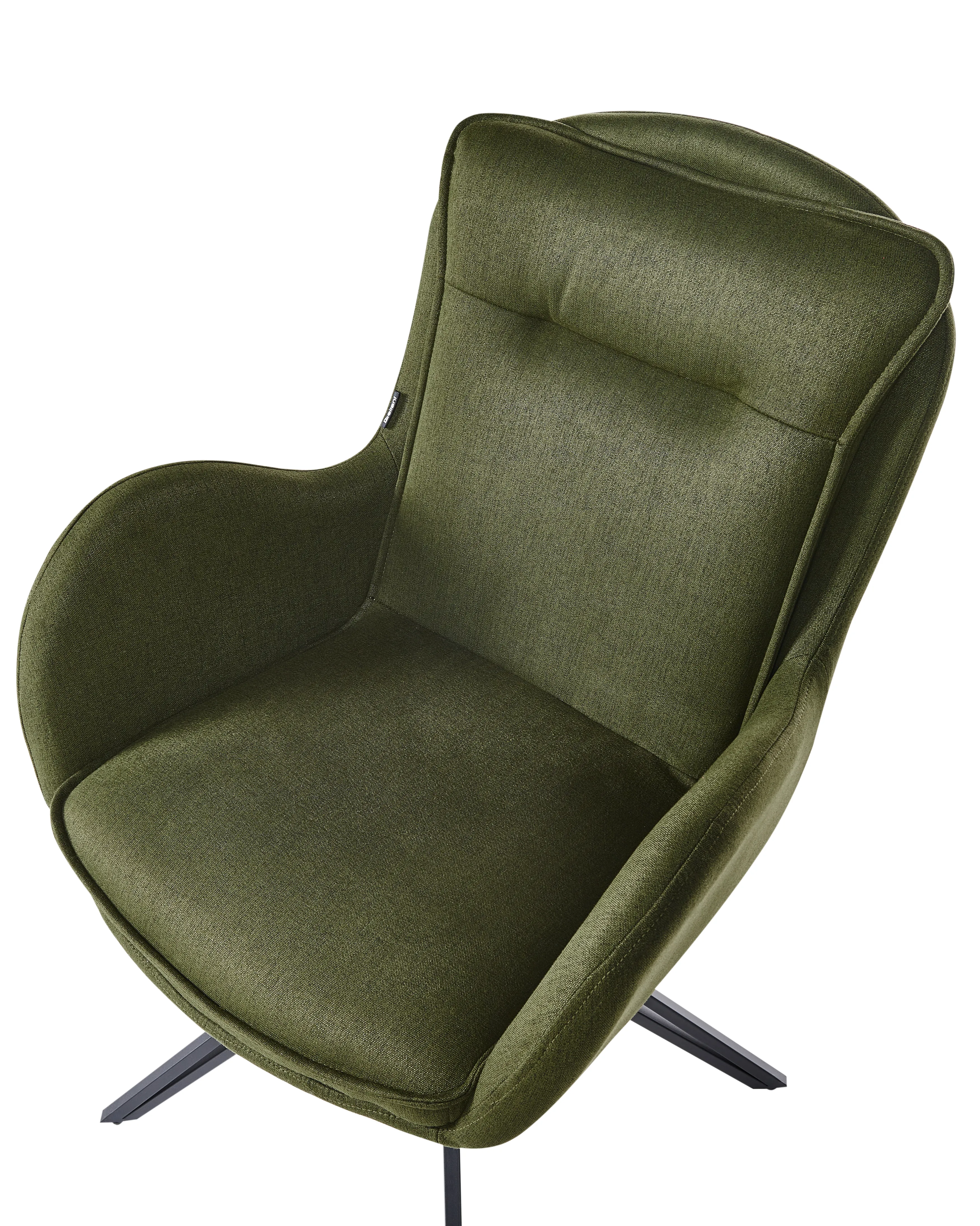 Set van 2 eetkamerstoelen draaibaar AVELAR Donkergroen