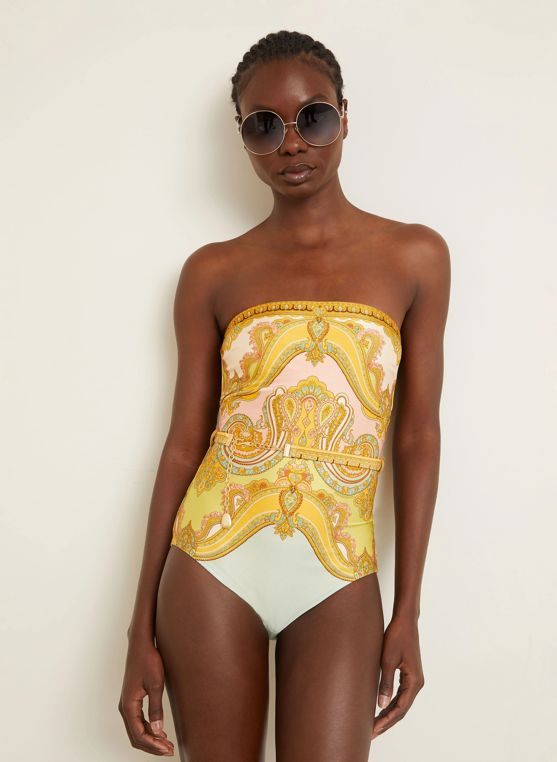 ZIMMERMANN Bandeau-Badeanzug MAXINE