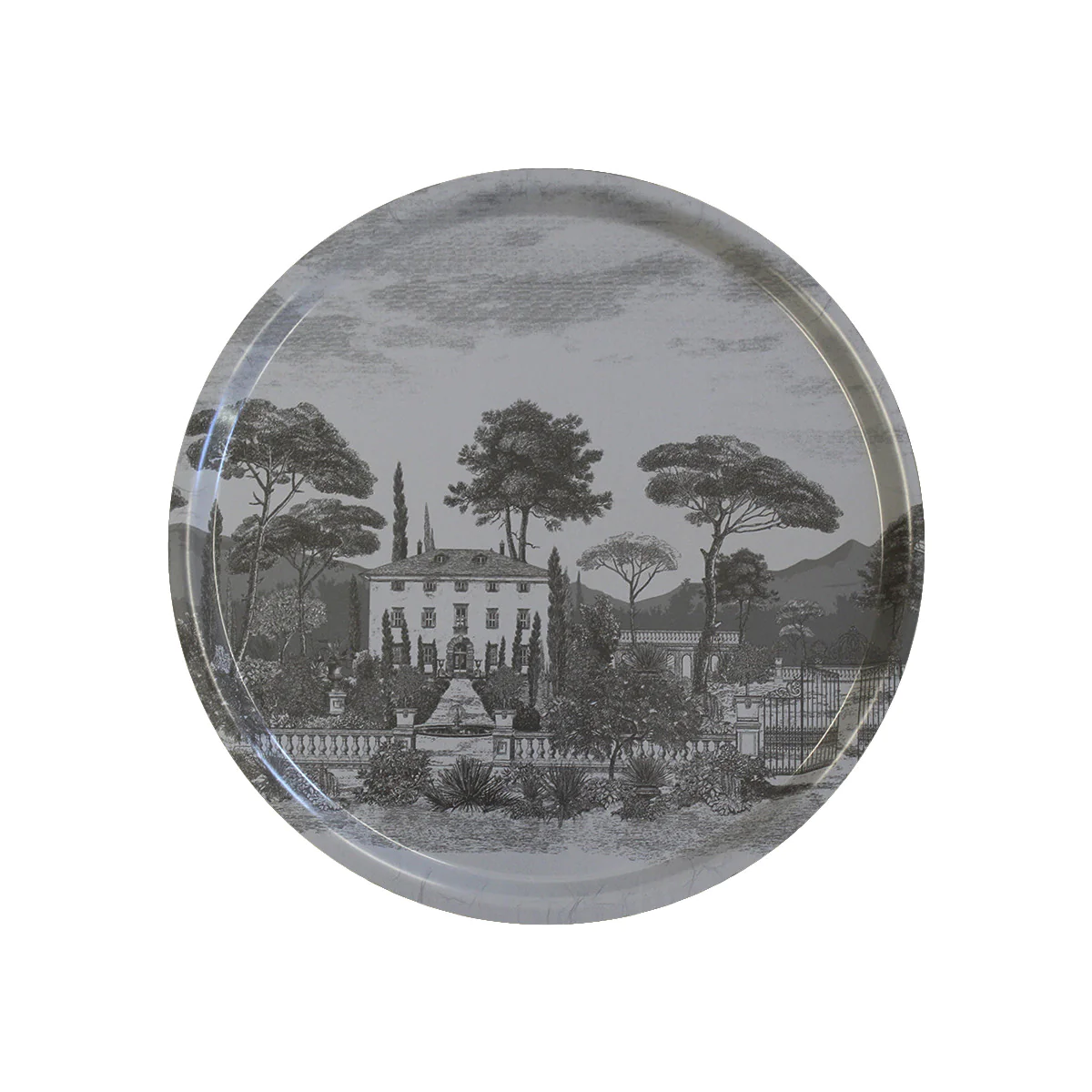 Plateau bois anthracite 33X43 Garnier Thiebaut