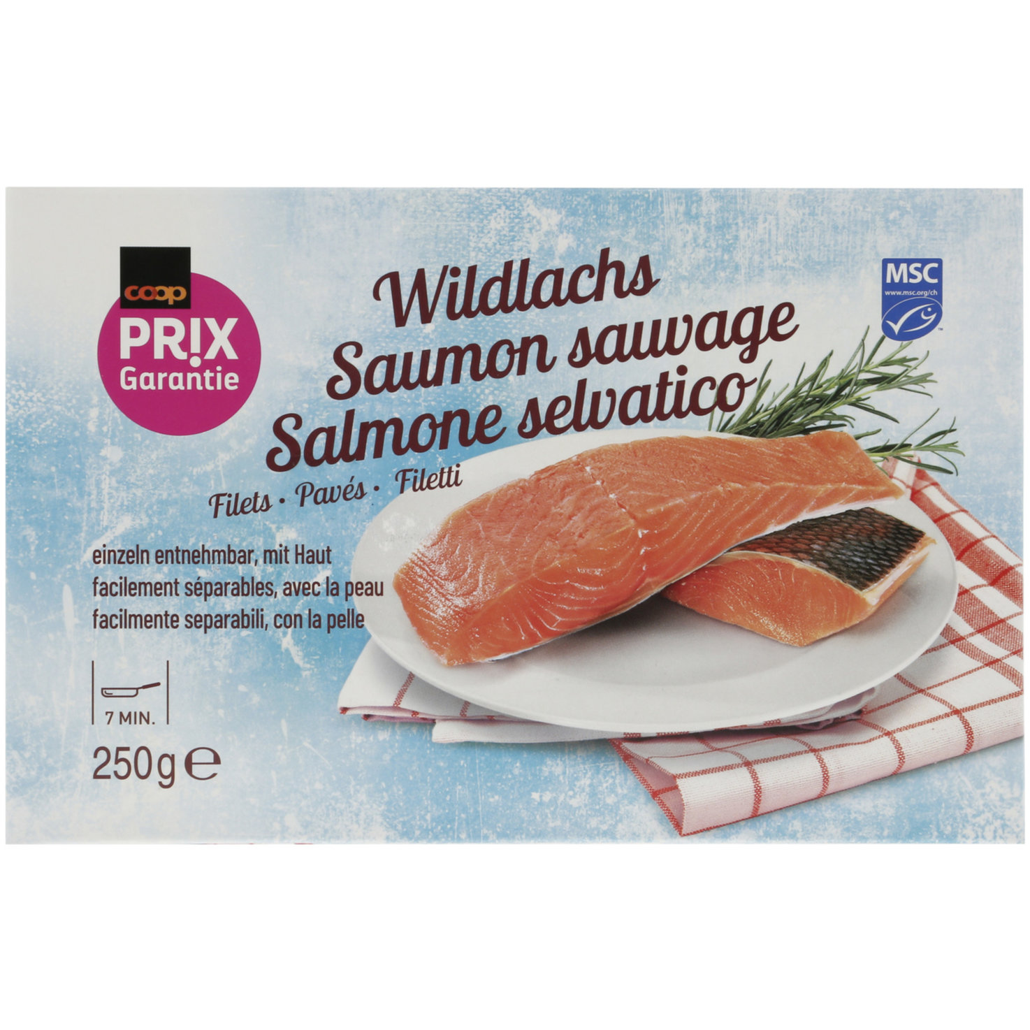 Prix Garantie Wildlachsfilet MSC