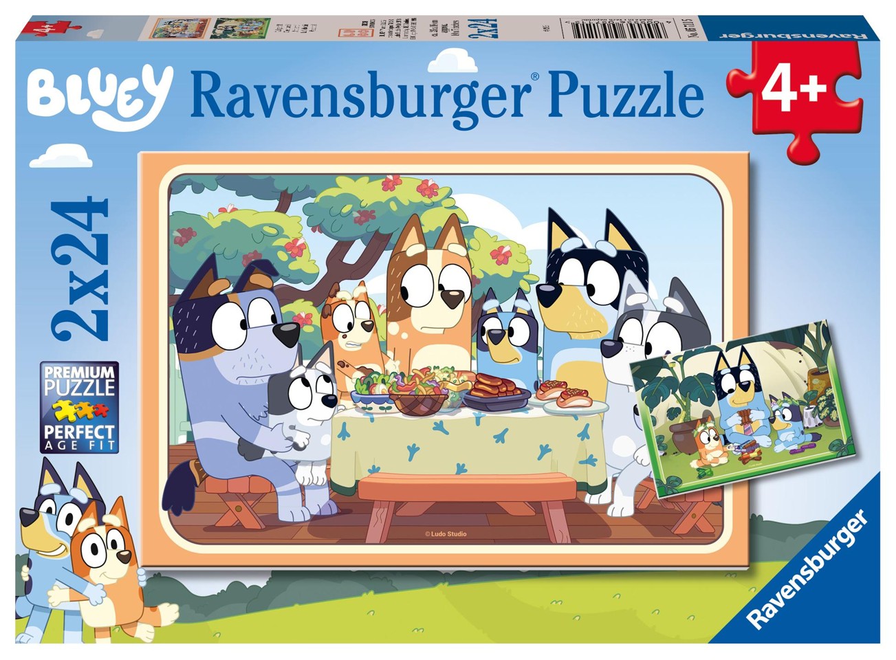 Ravensburger - Bluey 2x24p