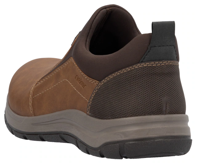 Rieker Slipper  , Schlupfschuh, Halbschuh, Freizeitschuh mit gepolstertem Schaftrand