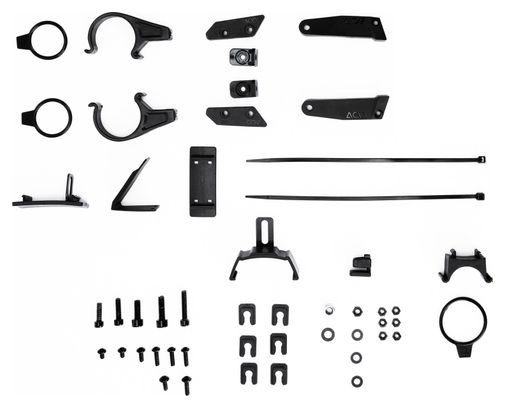 Paire de Garde-Boues Acid Mudguard Set 65 27.5'' ST Mount 2.0 (Fixation Tube de Selle)