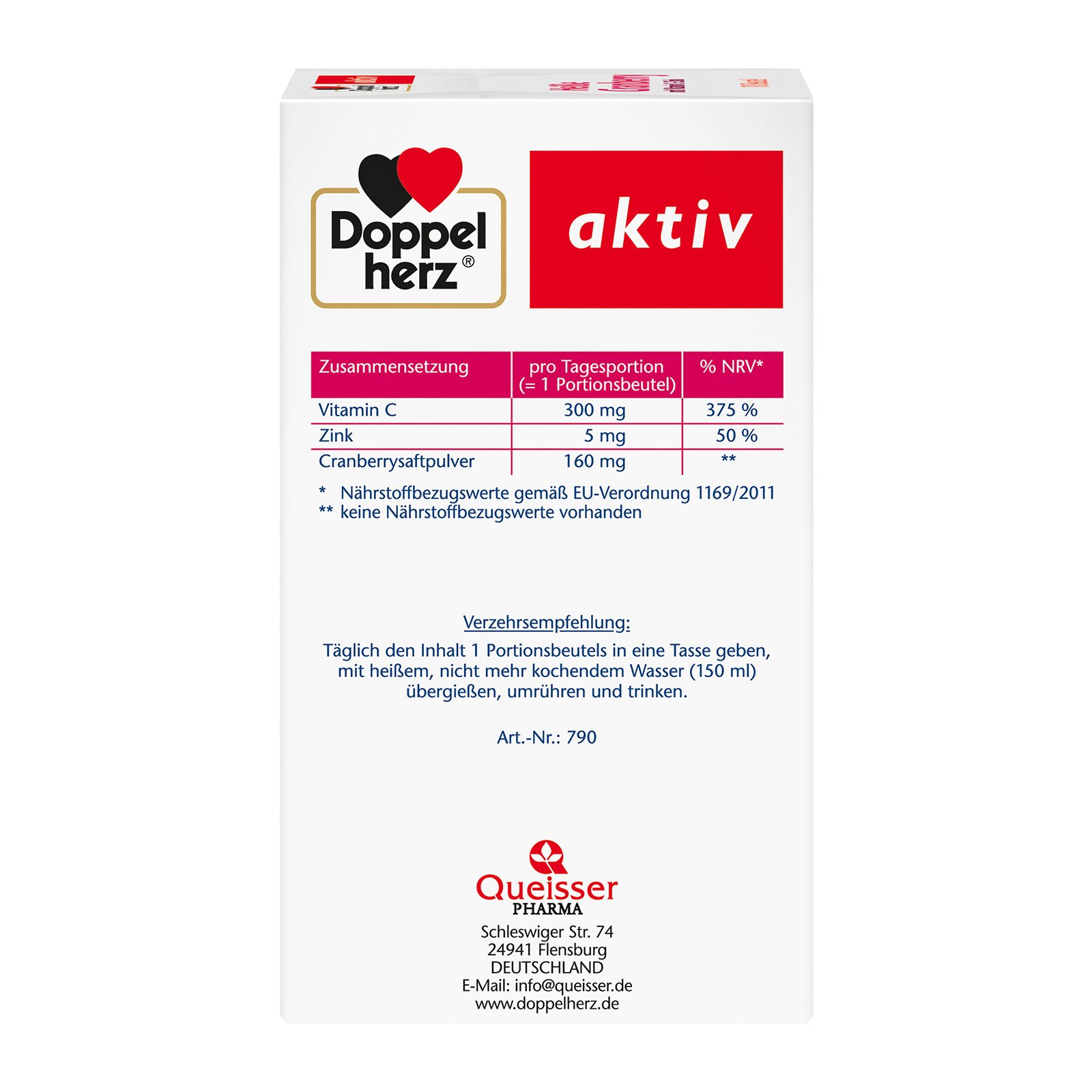 Doppelherz Heisse Cranberry