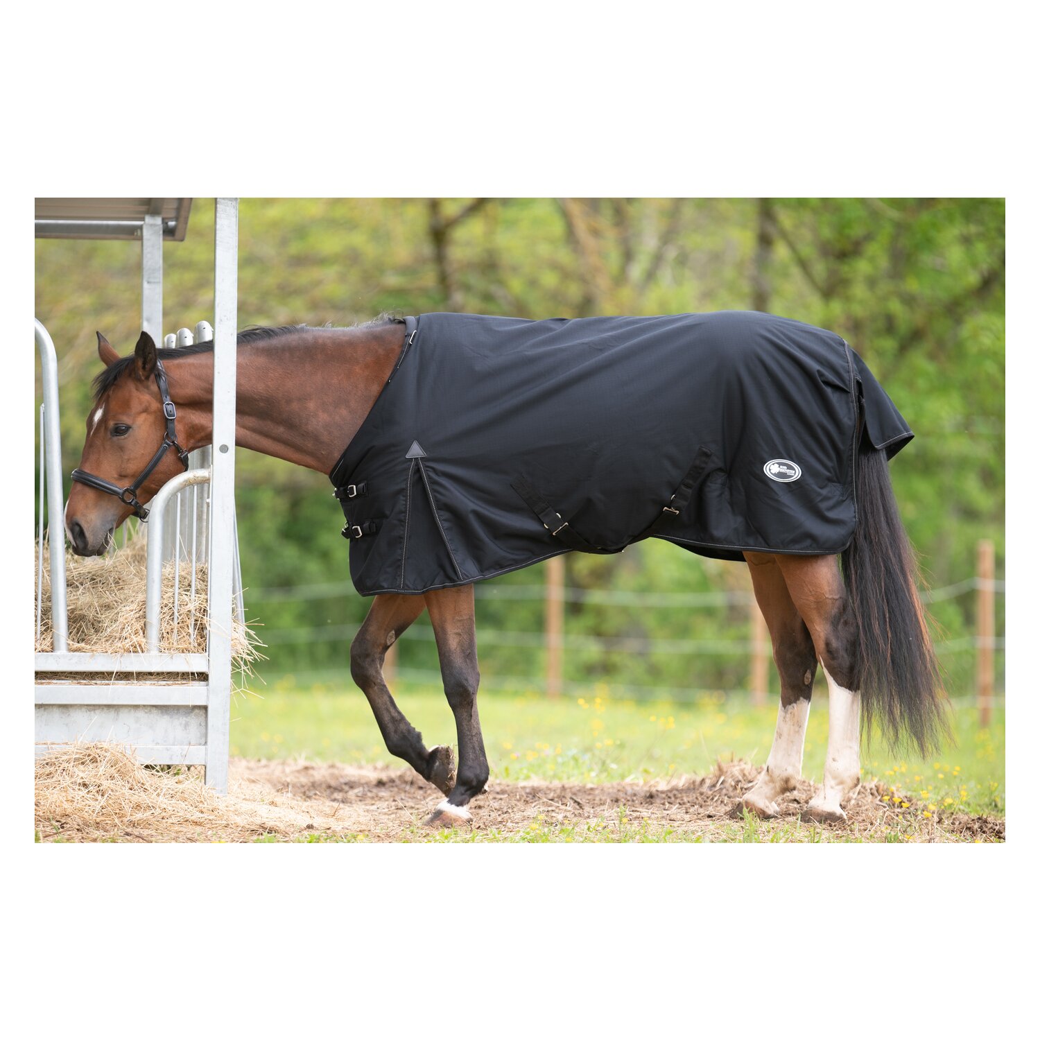 IRISh INNOVATION Outdoordecke Charlotte 200 g - black