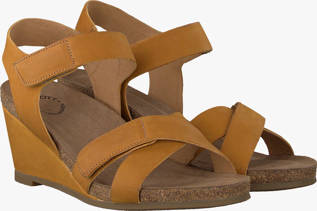 CA\\'SHOTT gele ca'shott sandalen 15040