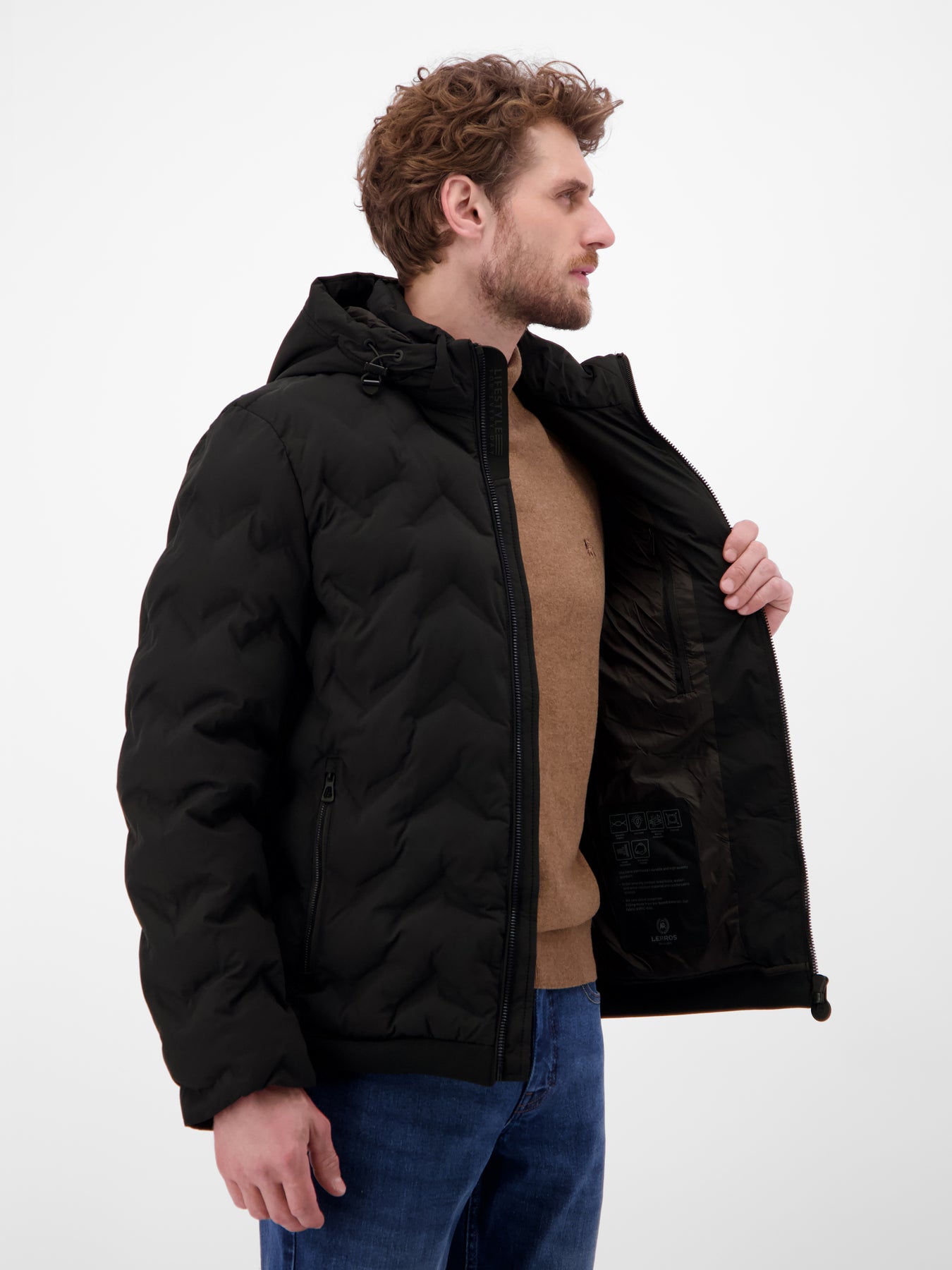 Herren Funktions-Steppjacke