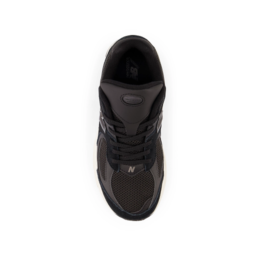 New Balance Kids' 2002 Sneakers, Black/Phantom, 37.5