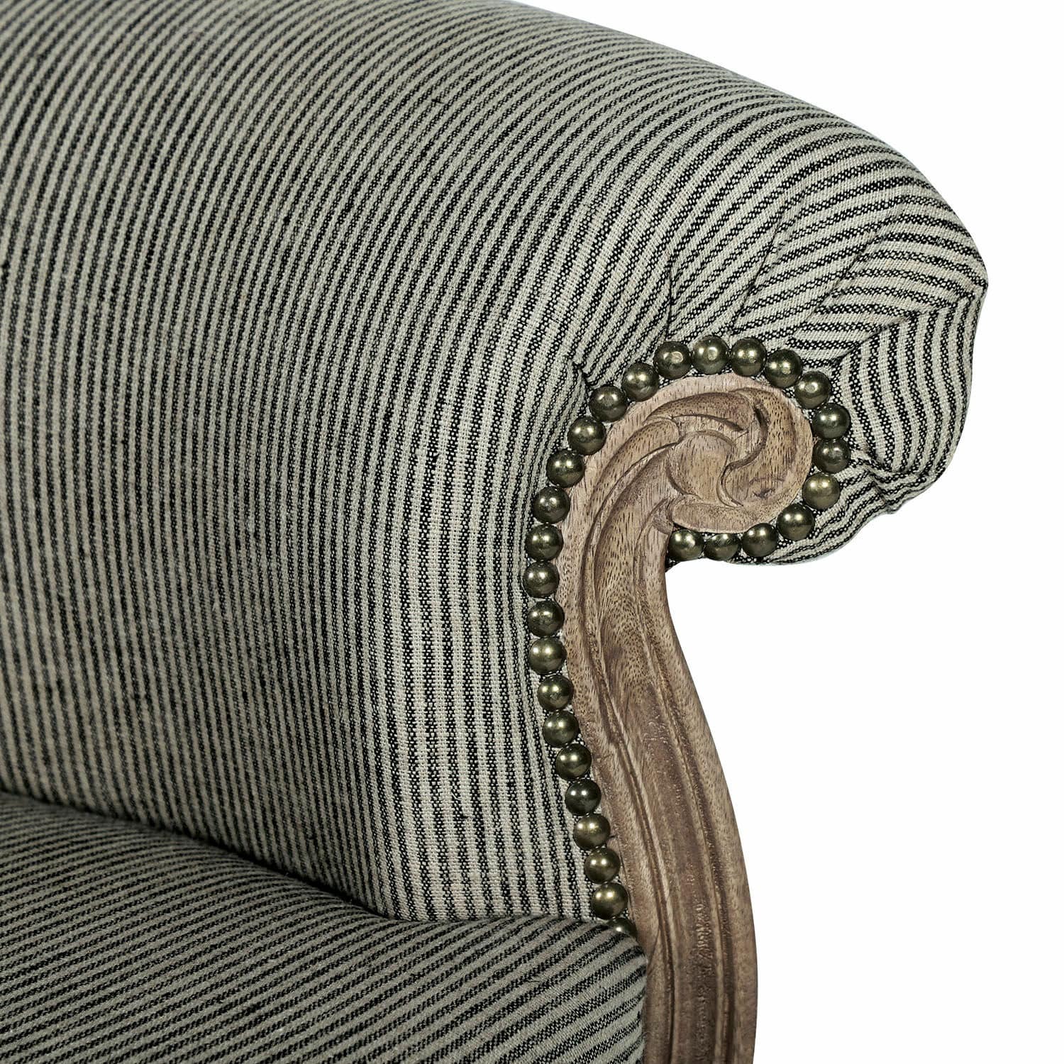 Sessel Rivel schwarz/creme/braun