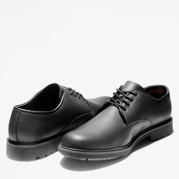 Chaussure Oxford Stormbucks imperméable pour homme en noir
