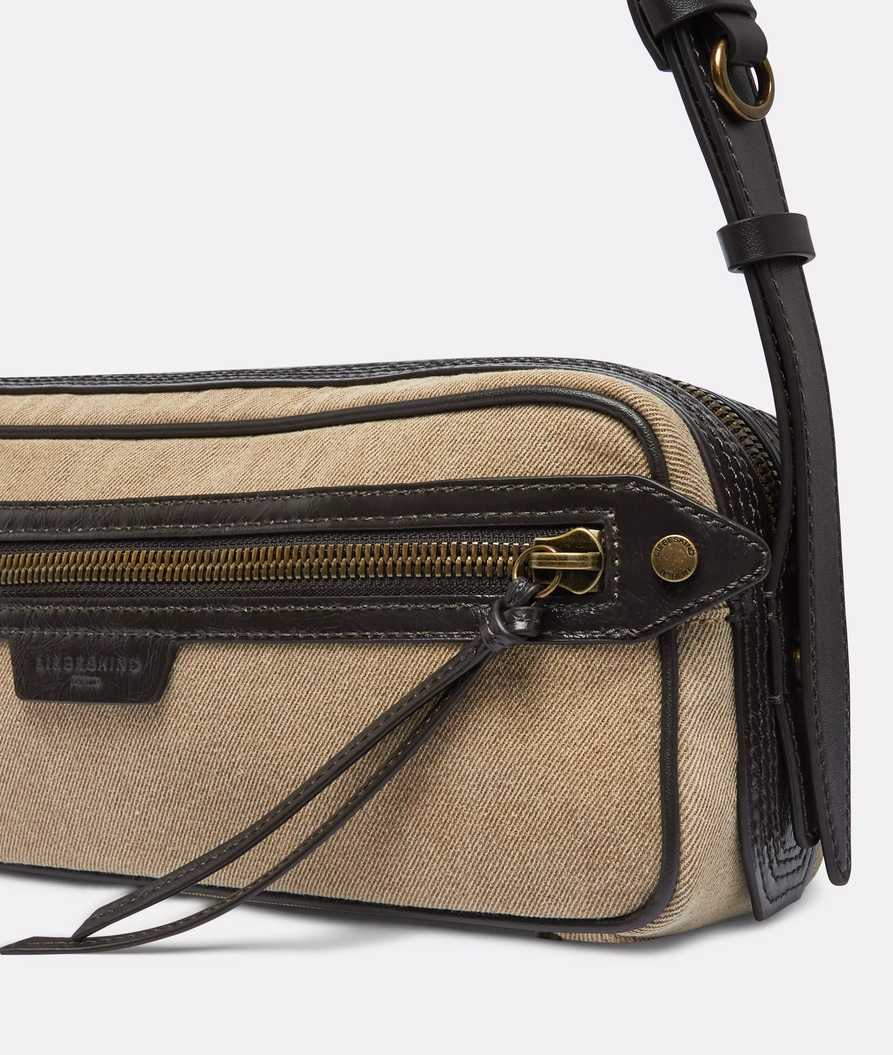 Denim Juno Satchel S Handy denim shoulder bag