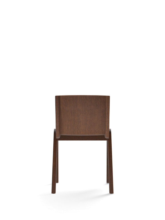 Audo Copenhagen Ready eetkamerstoel naturel eiken, zitting Bouclé 02