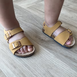 Tough boys sandal - Camel (met klittenband)