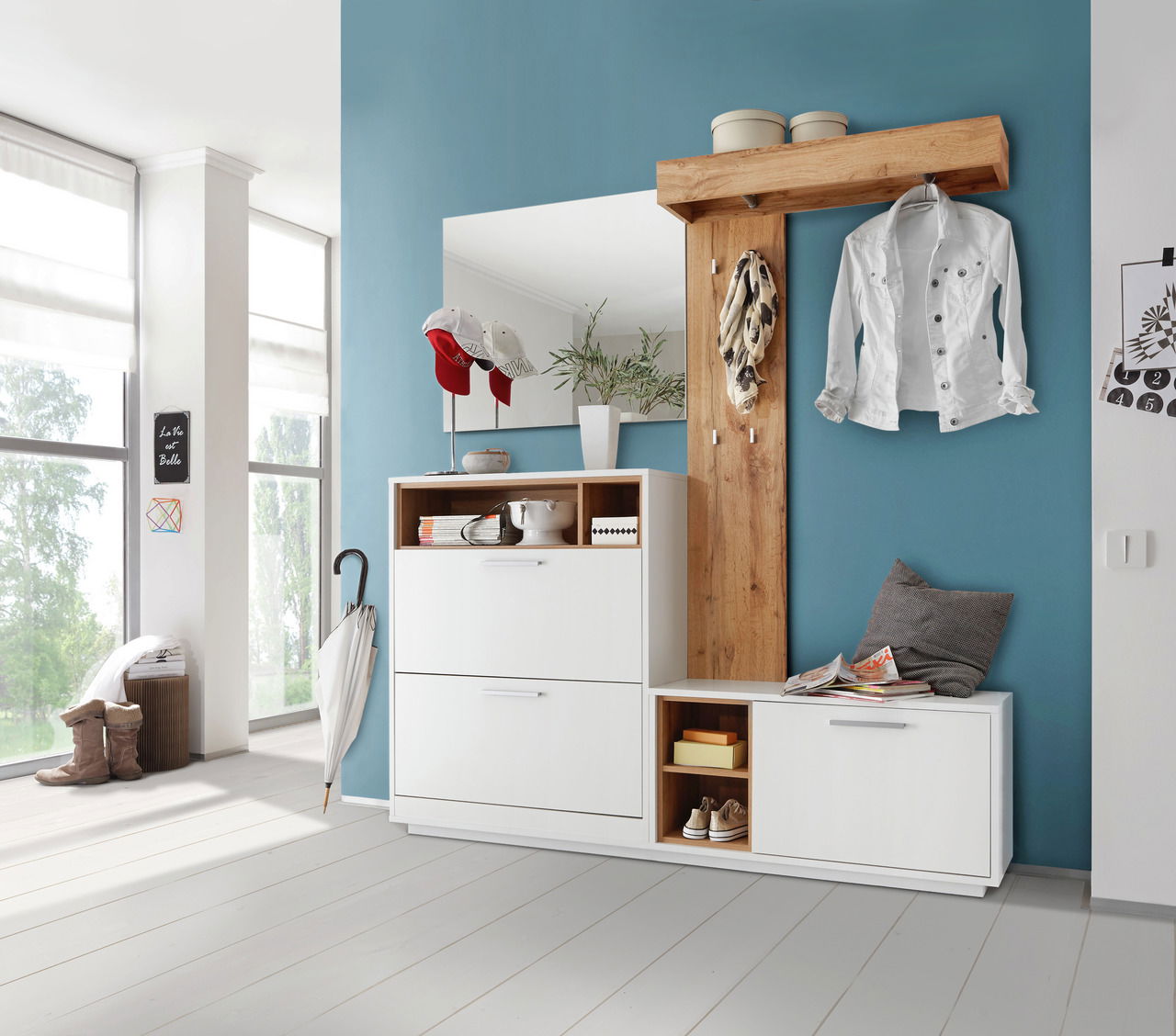 XORA Kompakt-Garderobe MELFI