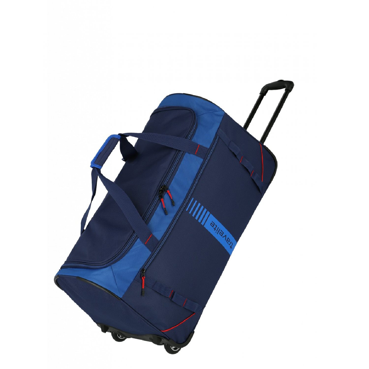 Travelite Basics Wheeled Duffle Active navy