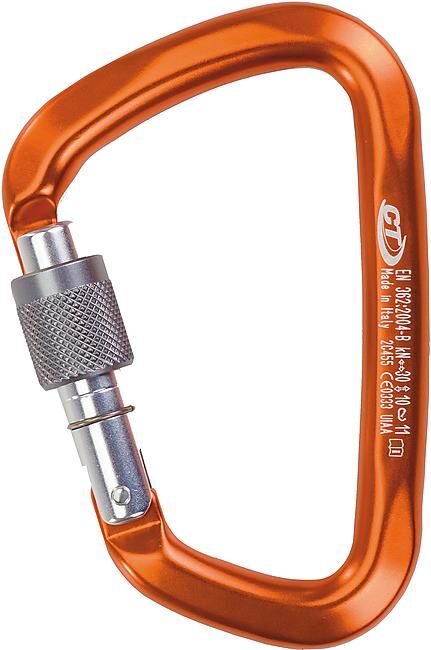 CLIMBING TECHNOLOGY - MOUSQUETON LARGE 3000KGS VIS
