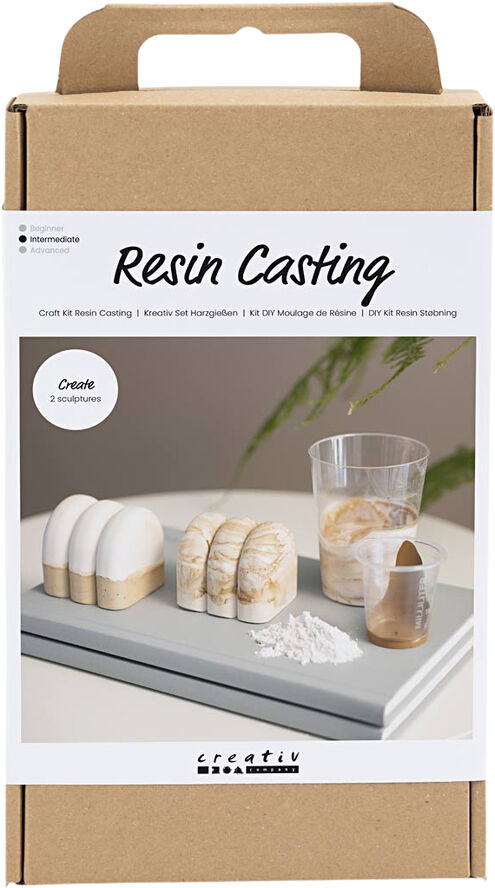 Creativ Company DIY Kit Resin Støbning, Skulptur