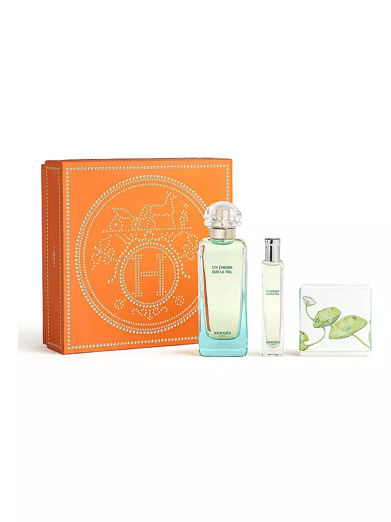 HERMÈS Geschenkbox Un Jardin sur le Nil Eau de Toilette 100ml / 15ml  keine Farbe