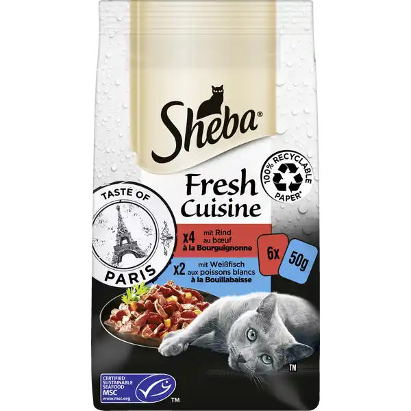 Fresh Cuisine Taste of Paris mit Rind und mit Weißfisch Multipack