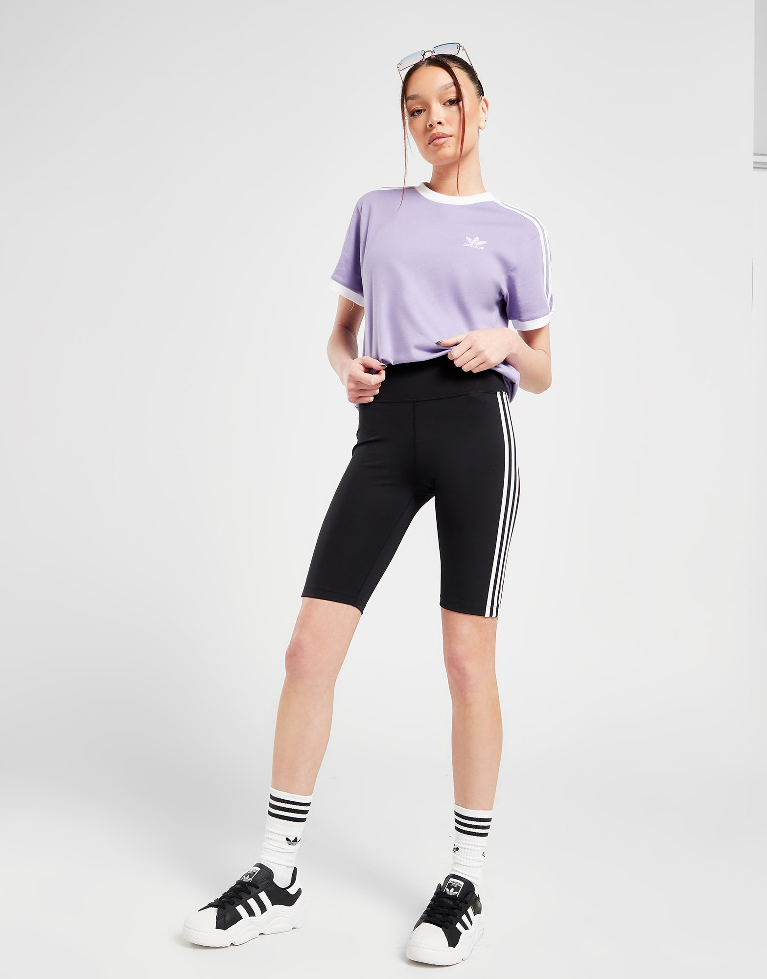 adidas Originals Cuissard taille haute Adicolor Classics
