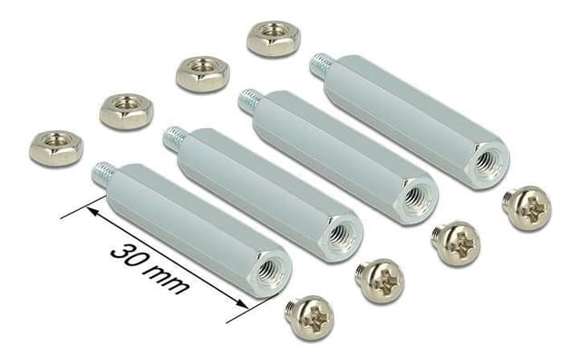 Delock Mounting Kit för Raspberry pi 30 mm