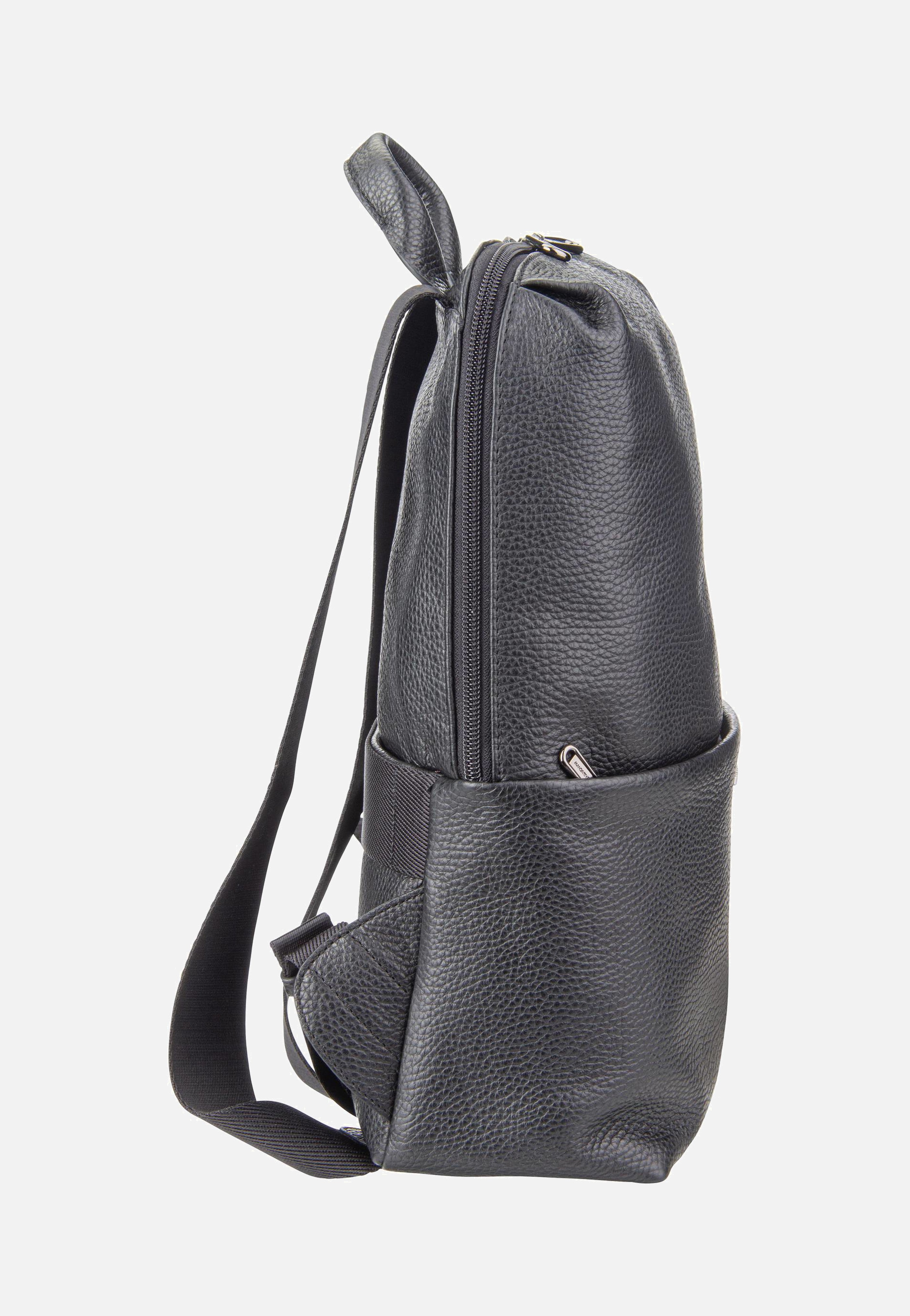 Mellow Leather Squared FZT38 Nero - Rucksack