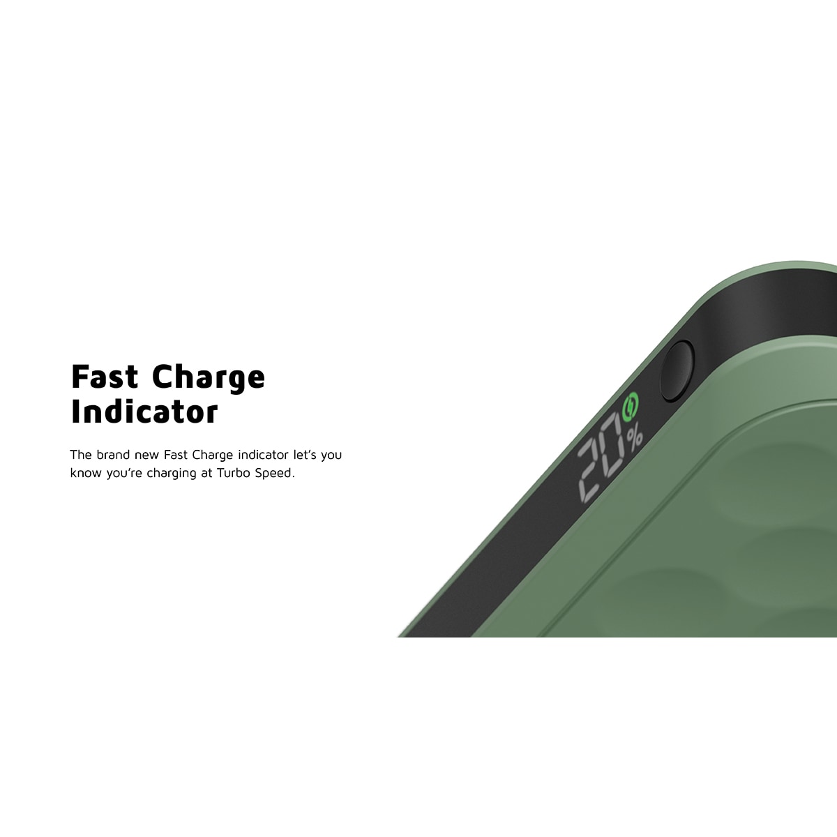 Xtorm 20W Fuel Series 10000mAh powerbank (grønn)