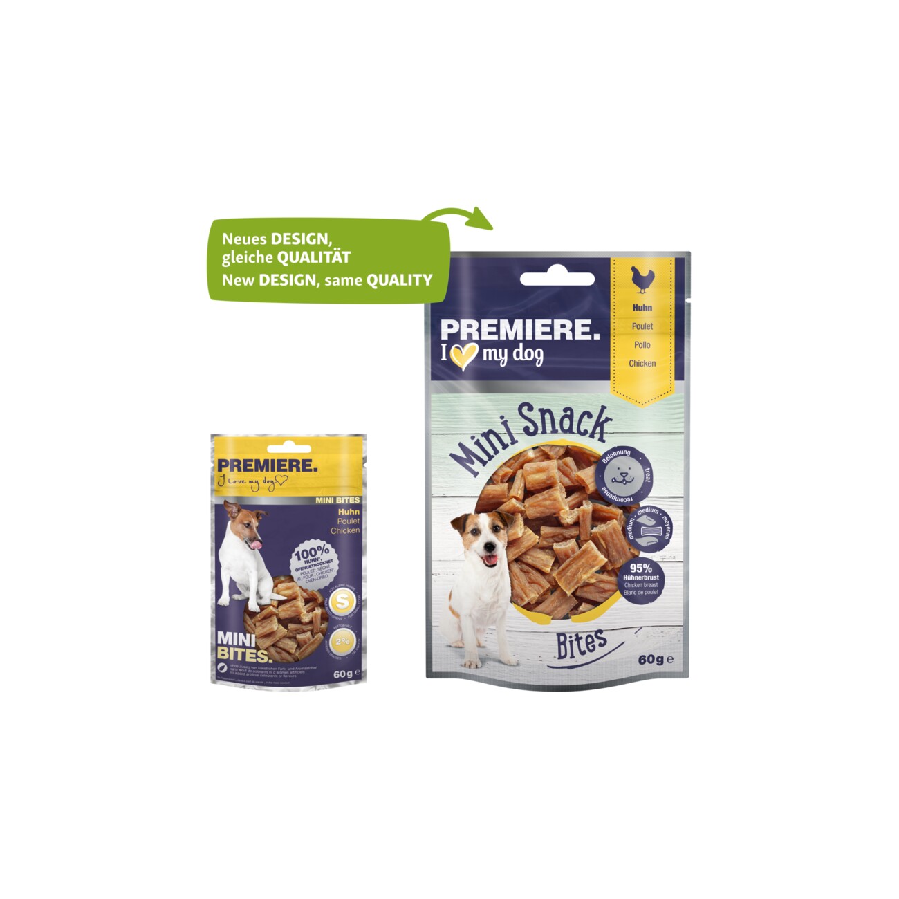 PREMIERE Mini Bites Huhn 10x60g
