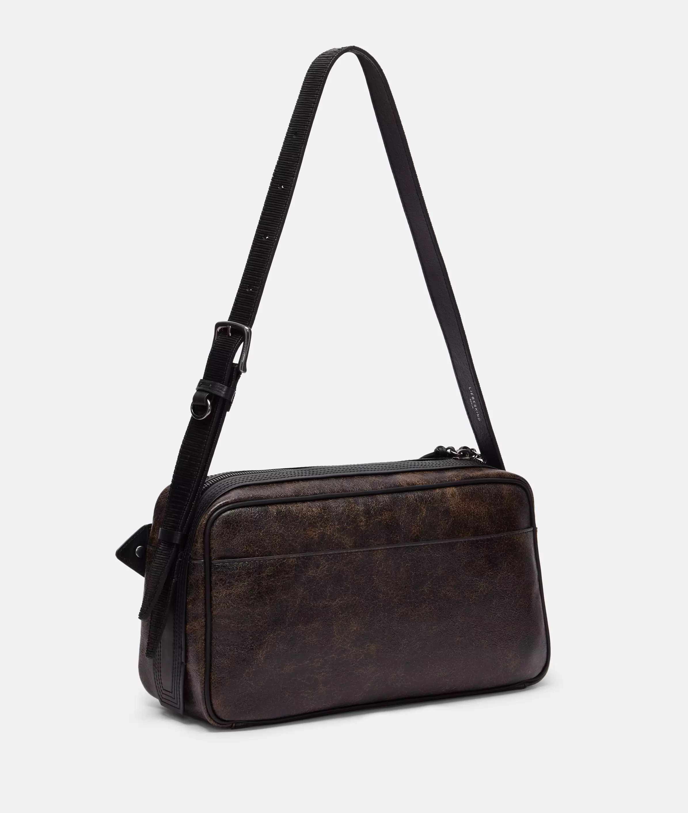 Juno Satchel M Spacious faux leather shoulder bag
