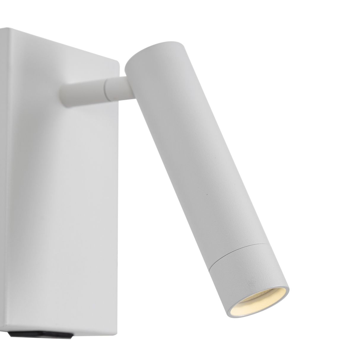 Moderne wandlamp wit verstelbaar met USB-C - Croft