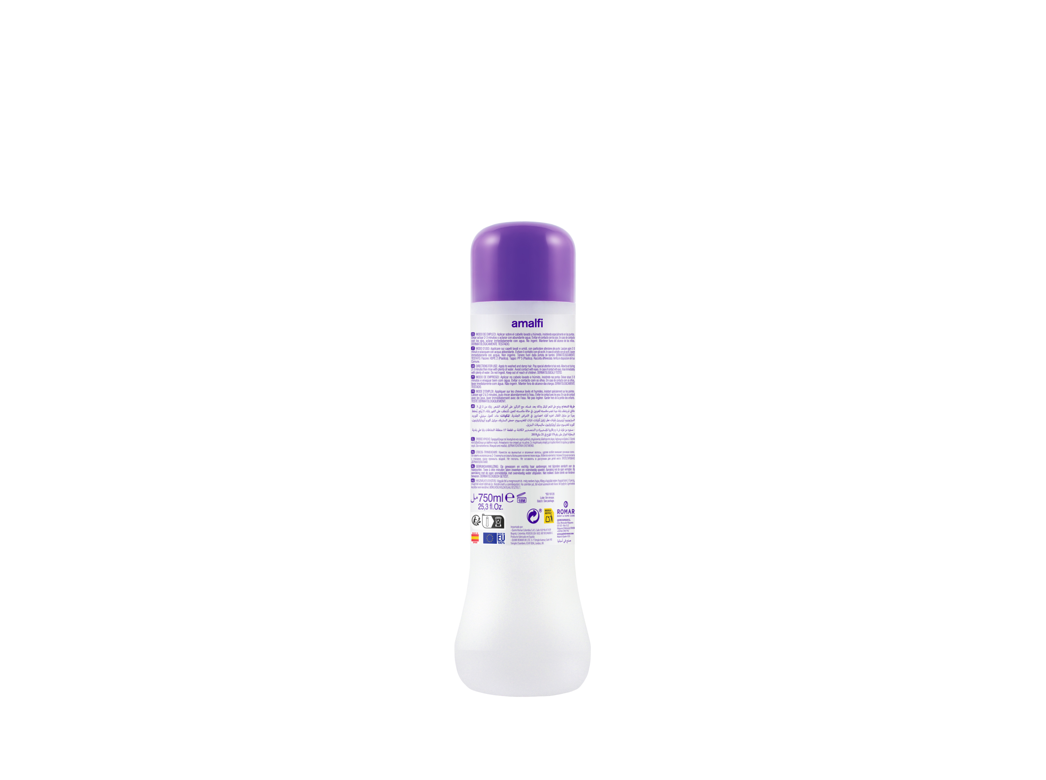 CONDICIONADOR AMALFI CABELOS SENSÍVEIS 750 ML