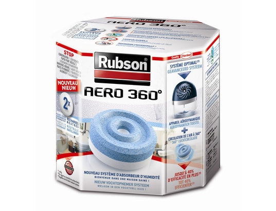 RUBSON - 2 x recharges pour absorbeur d'humidité - 1619478