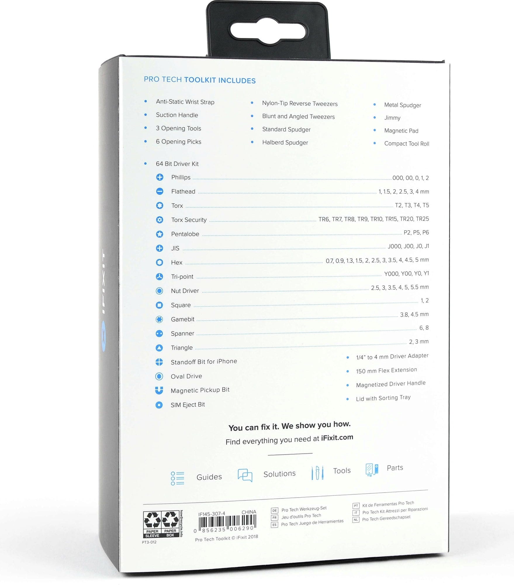 iFixit  Pro Tech Toolkit    Kompletter Werkzeugsatz für alle Elektronikreparaturen