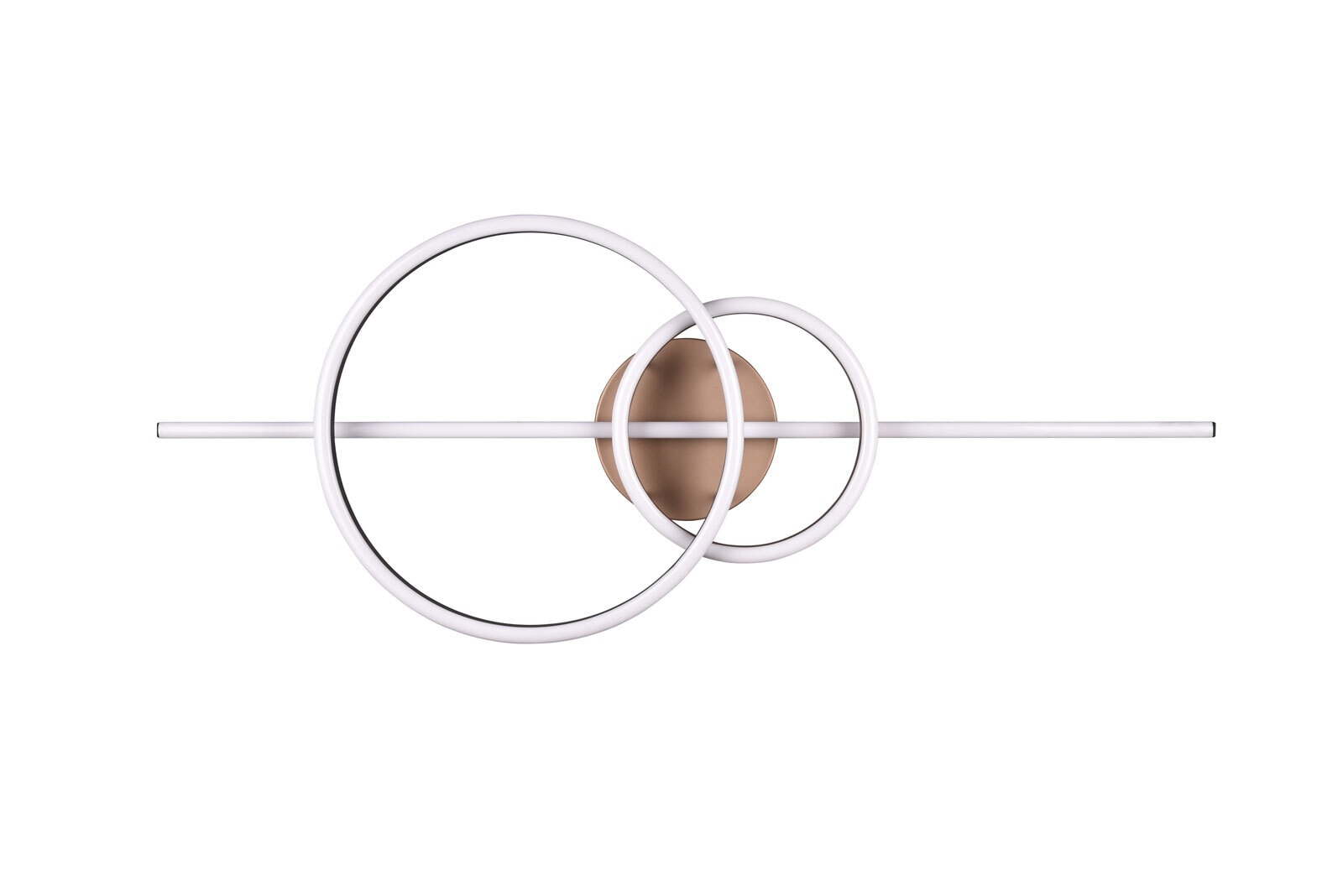 TRIO LED Deckenlampe MONTILLA 100 cm coffee