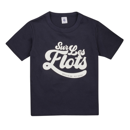 Petit Bateau - FOXY - Marine / Blanc