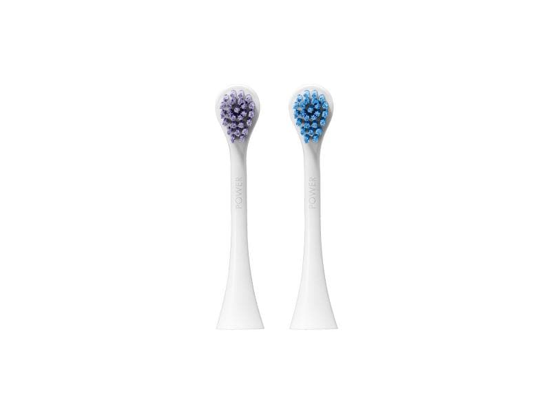 CURAPROX Zahnbürstenkopf Power Duo, 2 Stück Ersatzbürsten für Curaprox Schallzahnbürsten