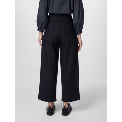 Damen-Wollhose, Schwarzblau