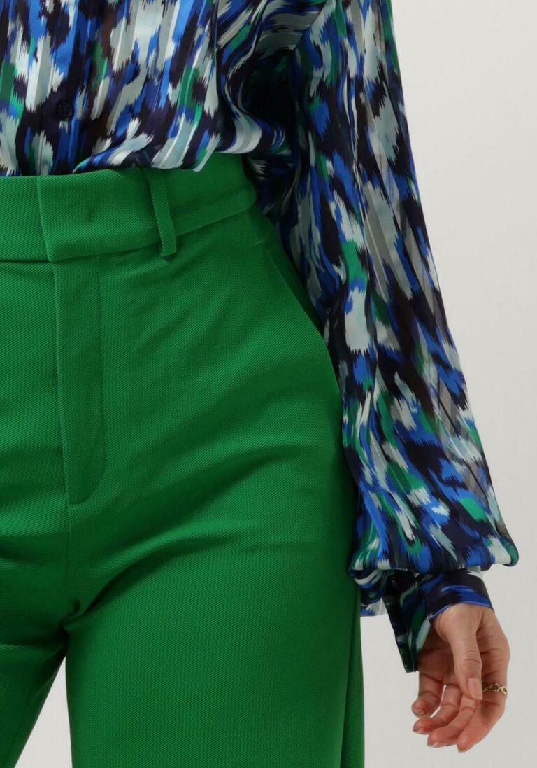 VANILIA groene vanilia pantalon tailored twill